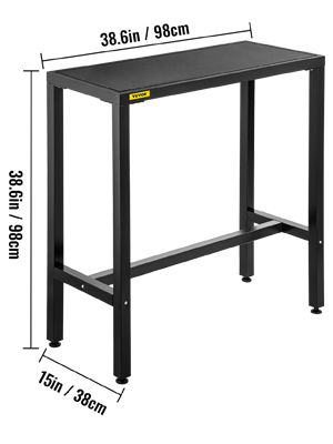 VEVOR Outdoor Bar Table, 38.6