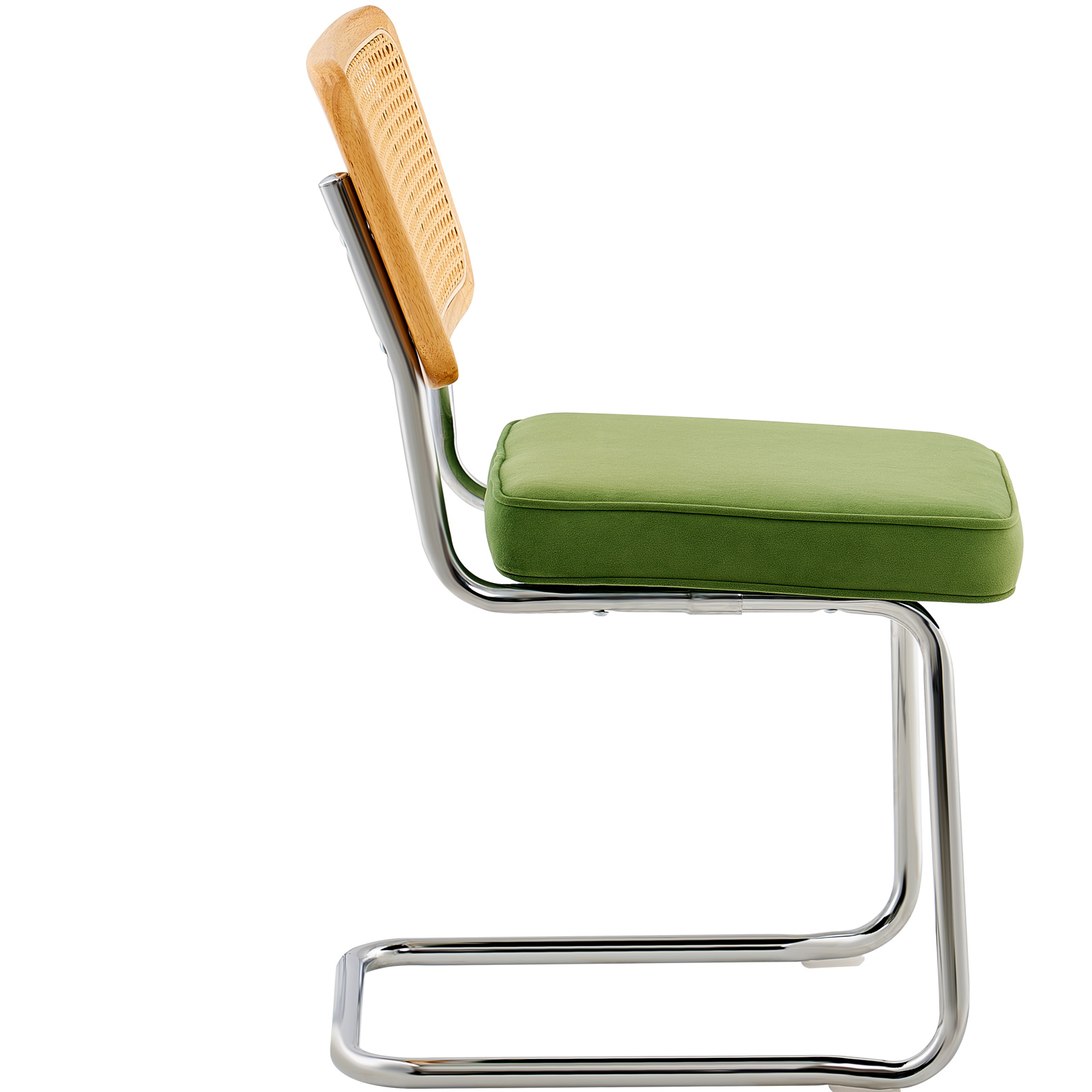 VEVOR Rattan Chairs Outdoor Patio Furniture Dining Chair 2PCS with Cushion Green - Picture 61 of 86