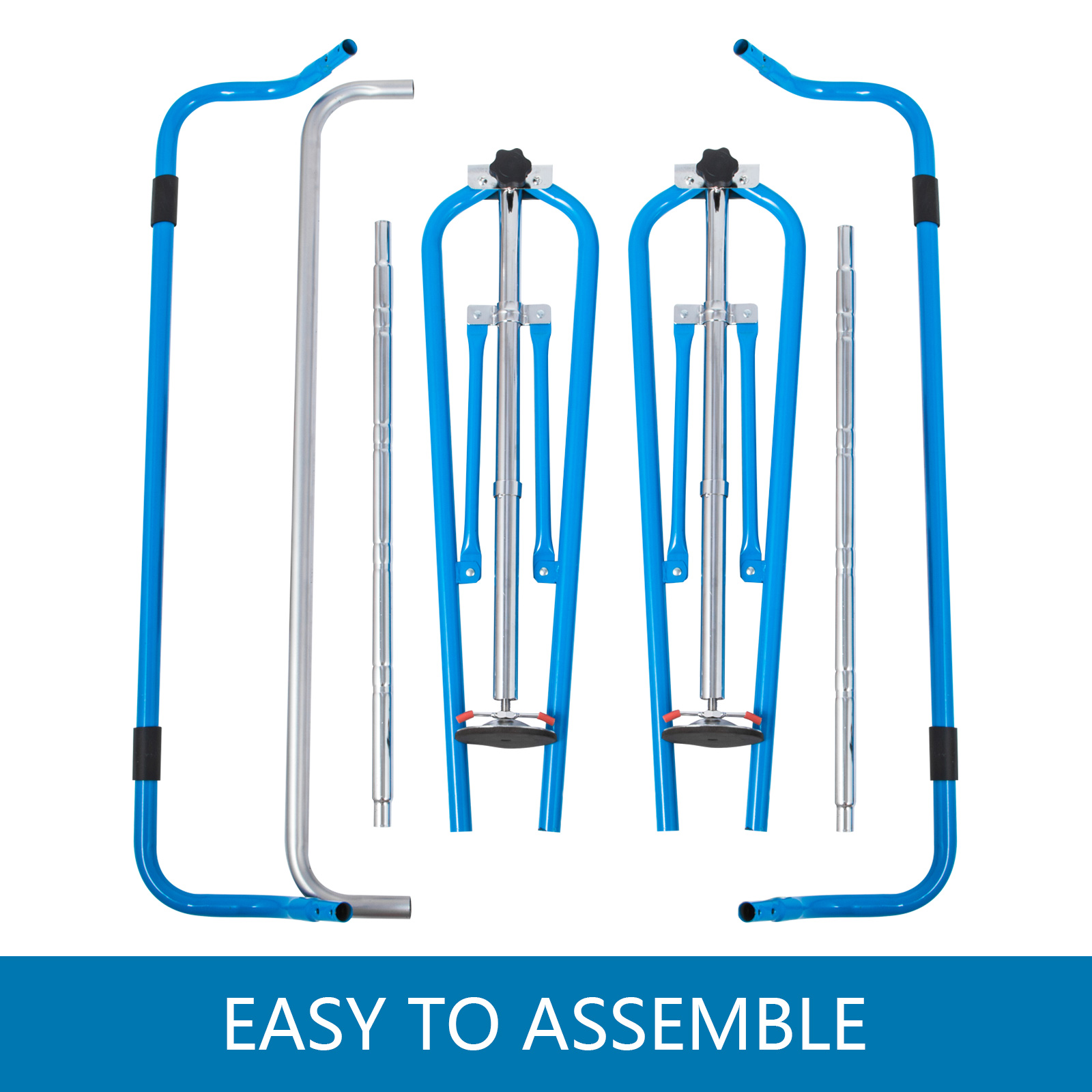 VEVOR Gymnastics Bar ?Blue Gymnastics Bars, Kids Kip Training Bars for