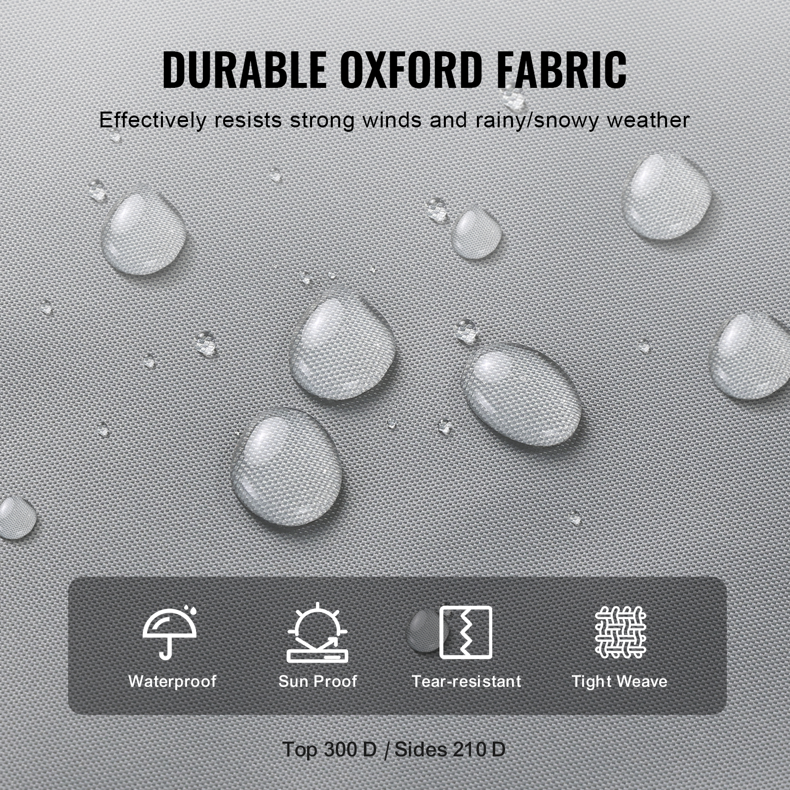 Travel Trailer RV Covers ClassA 18-40ft Motorhome Cover 4-Ply Nonwoven/Oxford - Picture 65 of 122