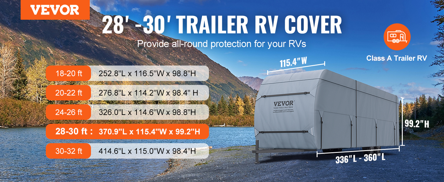 5 Best Trailer Covers For Winter Storage - RecProtect
