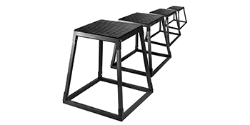 VEVOR Plyometric Platforms 4 PCS Set (12, 18, 24, 30