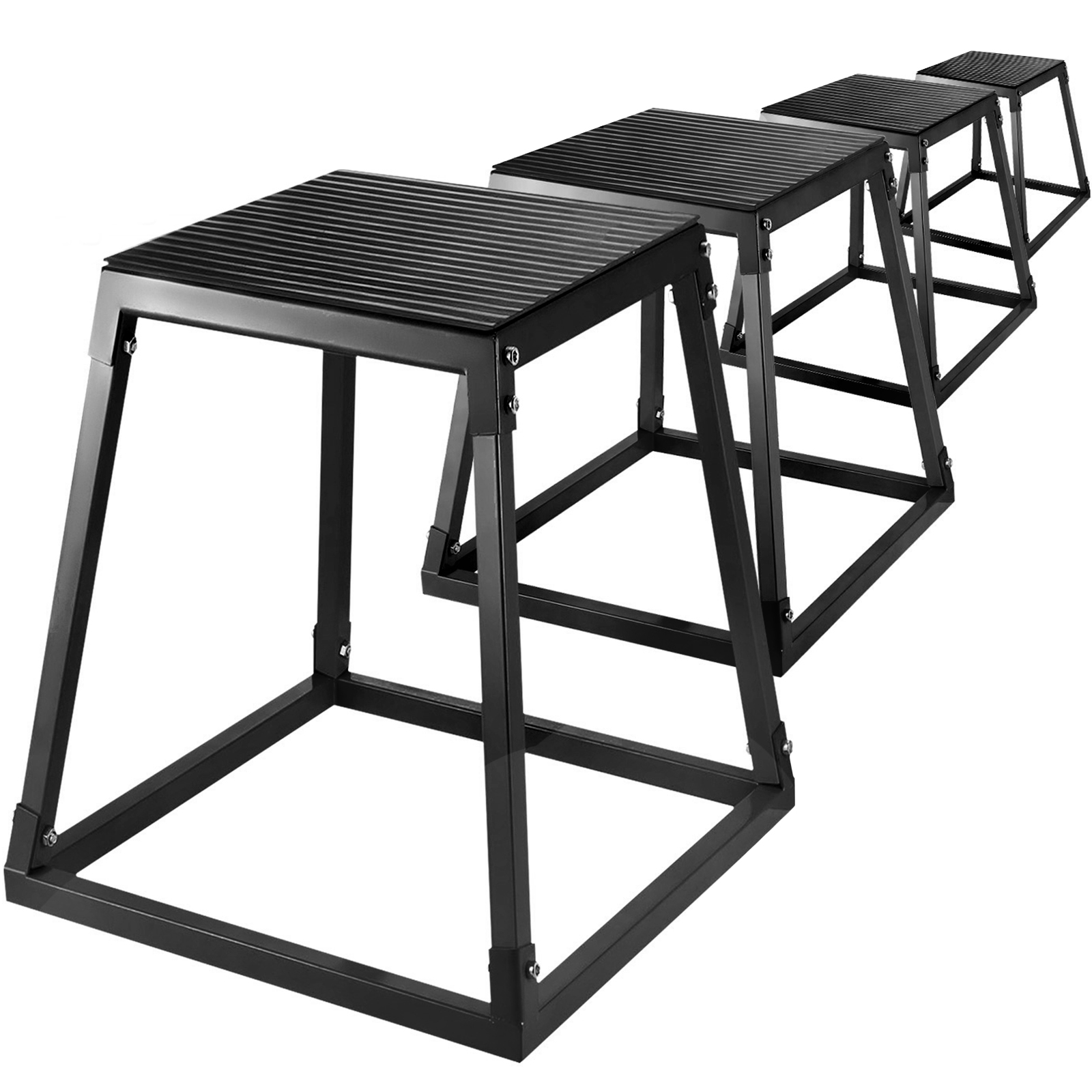 VEVOR Plyometric Platforms 4 PCS Set 12