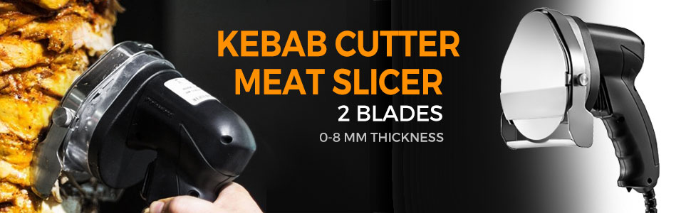 Couteau à Kebab, 80 W, 2800 tr/min