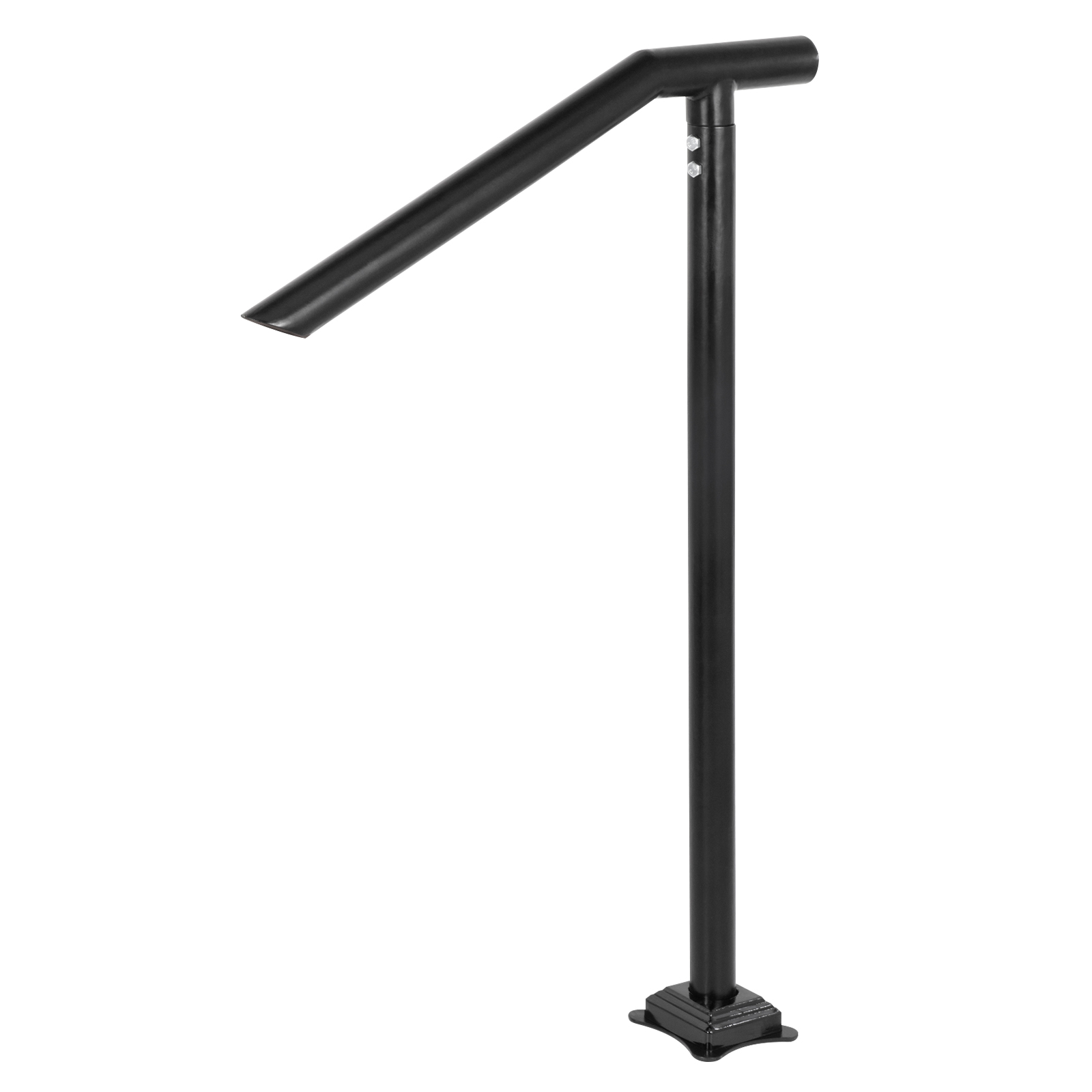 VEVOR Stair Handrail 1-3 Steps Railing Step Hand Rail Steel/ Metal for Porch - Picture 60 of 62