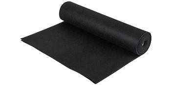 VEVOR Garden Weed Barrier Fabric, 4OZ Heavy Duty Geotextile Landscape Fabric, 15ft x 20ft Non-Woven Weed Block Gardening Mat for Ground Cover, Weed Control Cloth, Landscaping, Underlayment, Black