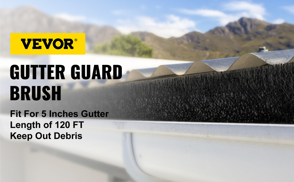 Gutter Guard Easy Home Improvement DIY Gutter Guards - GutterBrush