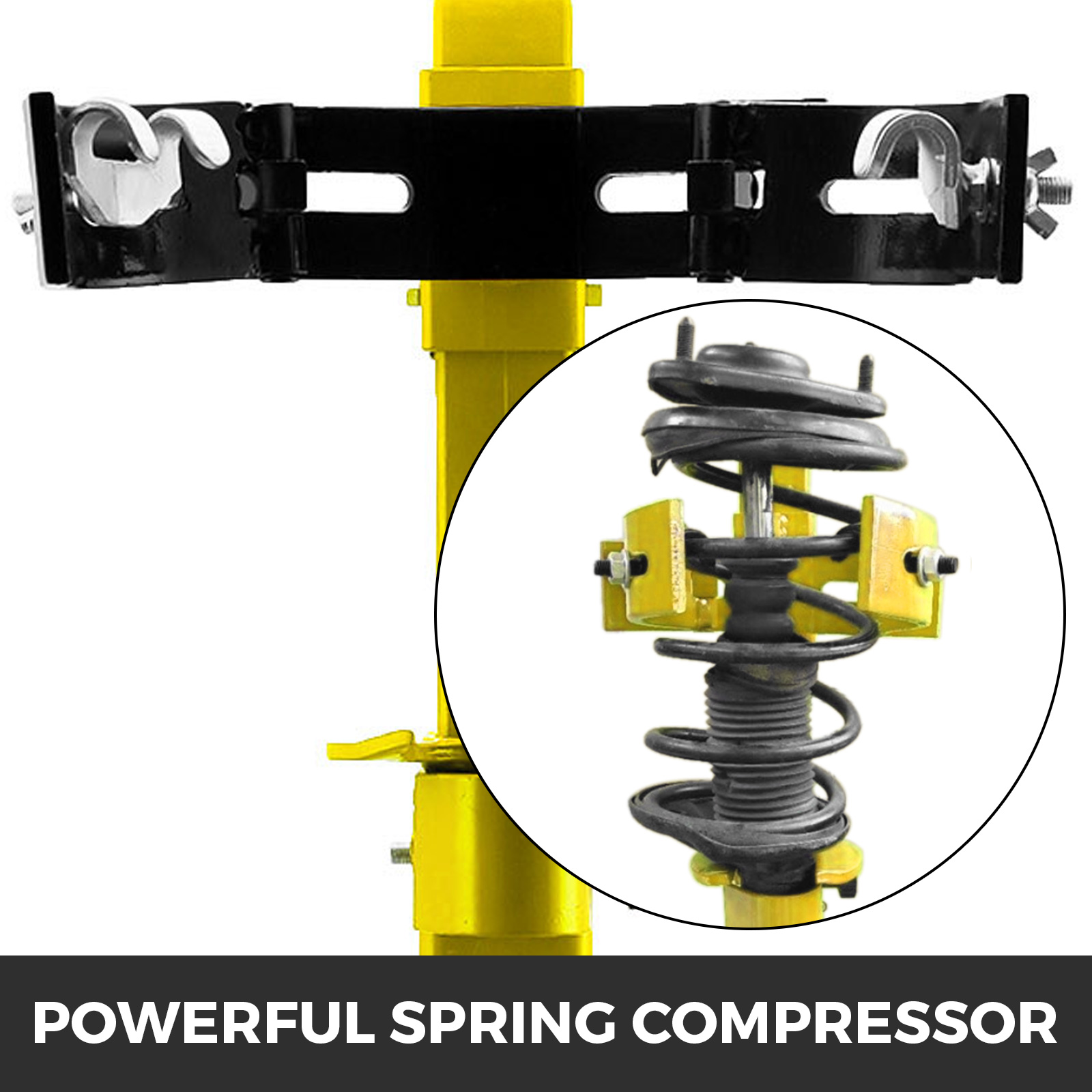 XPOtool Compresseur Ressort d'amortisseur Hydraulique 1000kg Jambe de  suspension Pied Support Auto