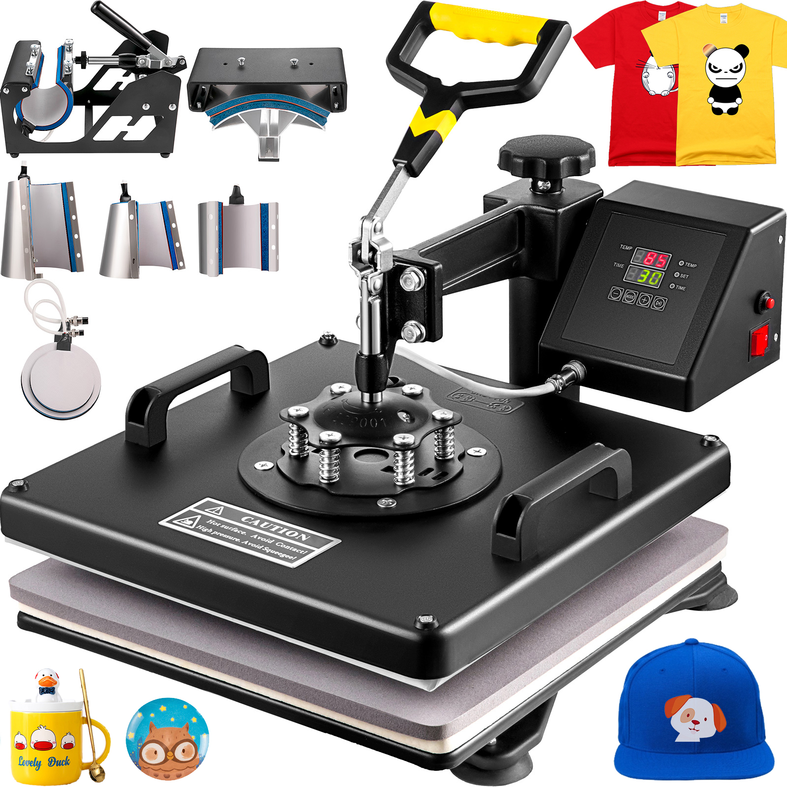 heat press,8 in 1,Digital Transfer Sublimation,