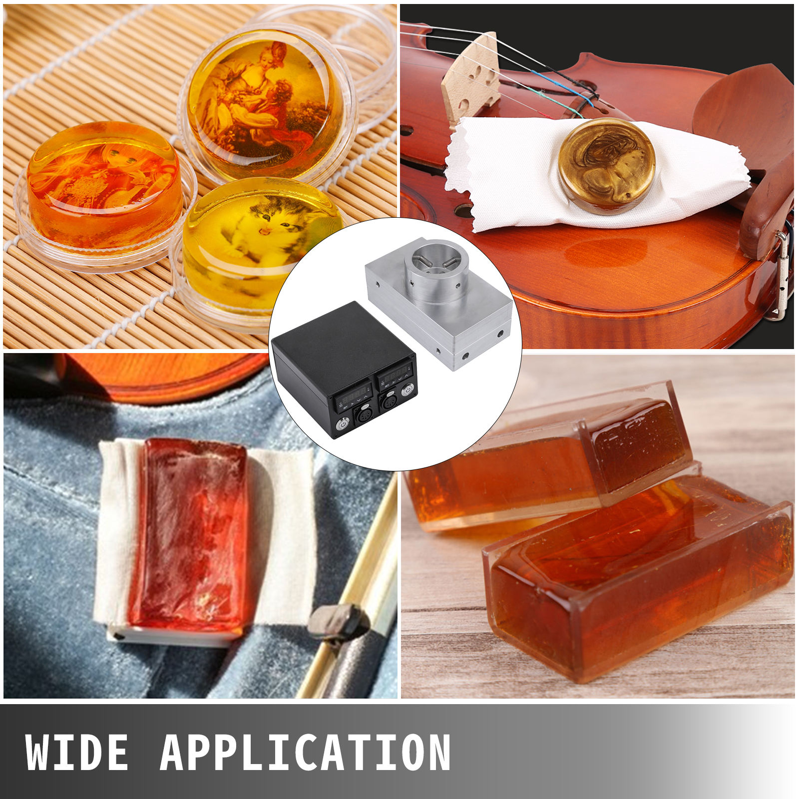 4"x7" Rosin Press Plate Kit Singler Layer Controller Dual Pid With