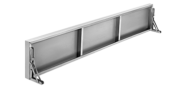 VEVOR Concession Shelf 70.8L x 11.4W Inch with Stainless Steel Frame and Surface Board for Food Trailer Serving Window