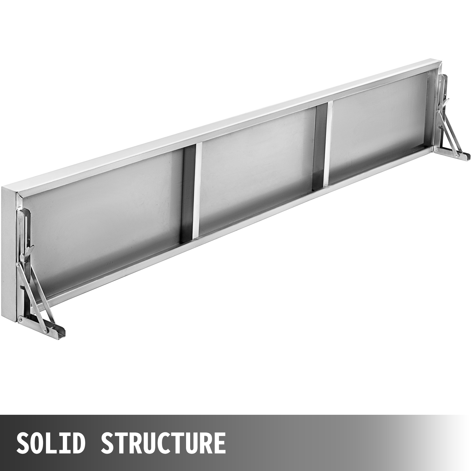 Convenient Serving Shelf for Concession Window Stands and Food Trucks 6 FT 
