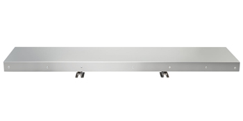 VEVOR Concession Shelf 48L x 12W Inch Stainless Steel Drop Down Folding Serving Food Shelf Stand Serving for Concession Trailer Serving Window 