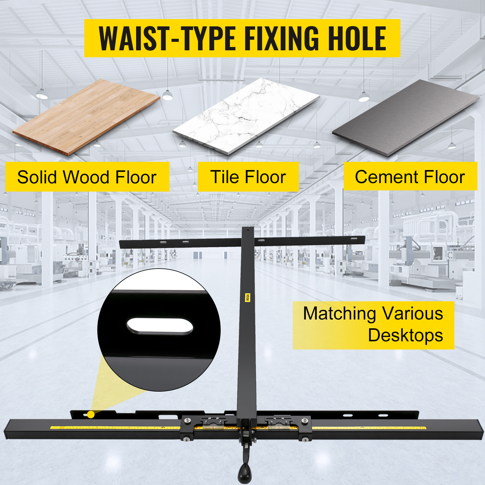 VEVOR Table Saw Fence System, 57