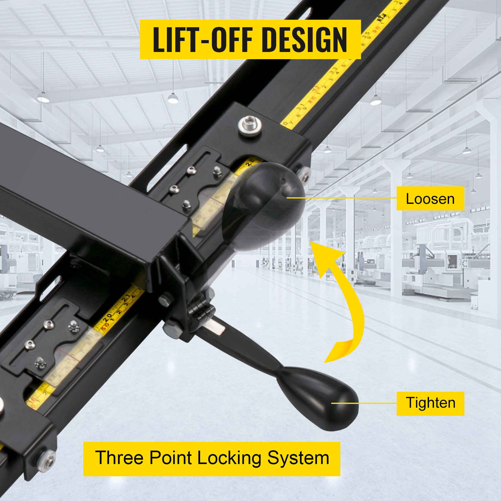 VEVOR Table Saw Fence System, 57