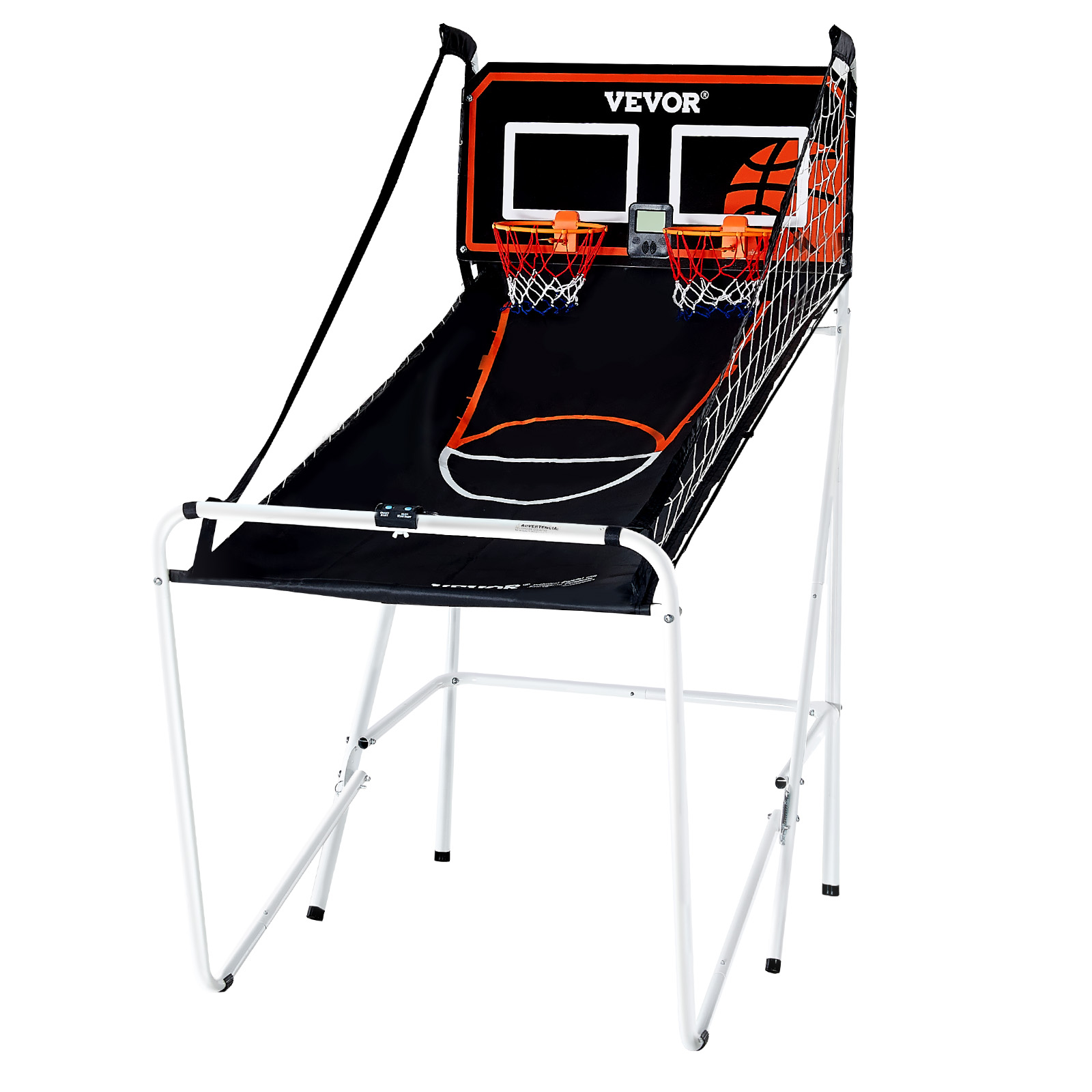 VEVOR Indoor Double Shot Basketball Arcade Game Iron Cage 2 Player 5/4 Balls - Picture 48 of 50