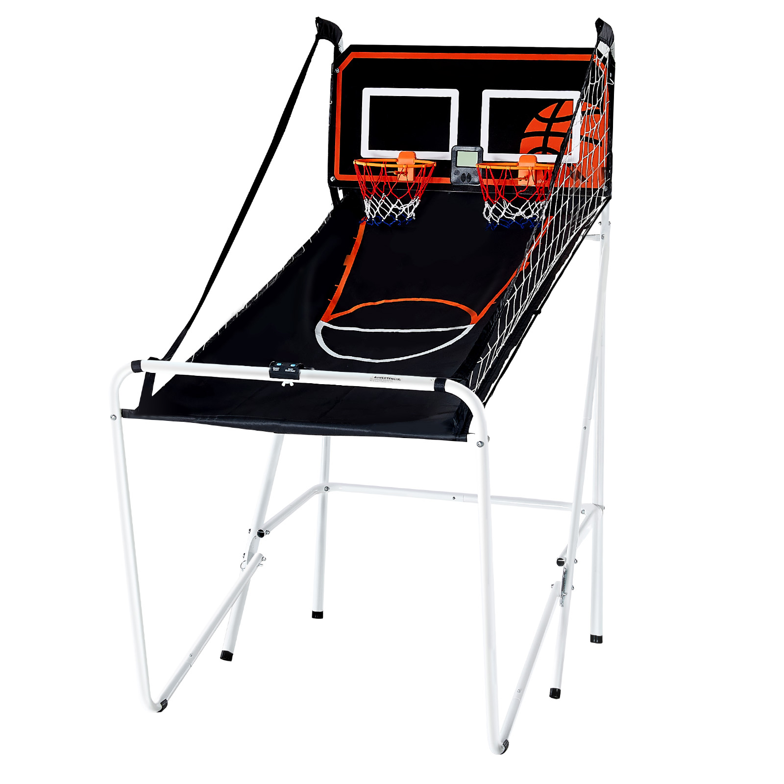 Indoor Double Shot Basketball Arcade Game Iron Cage 2 Player 5/4 Balls - Picture 48 of 50