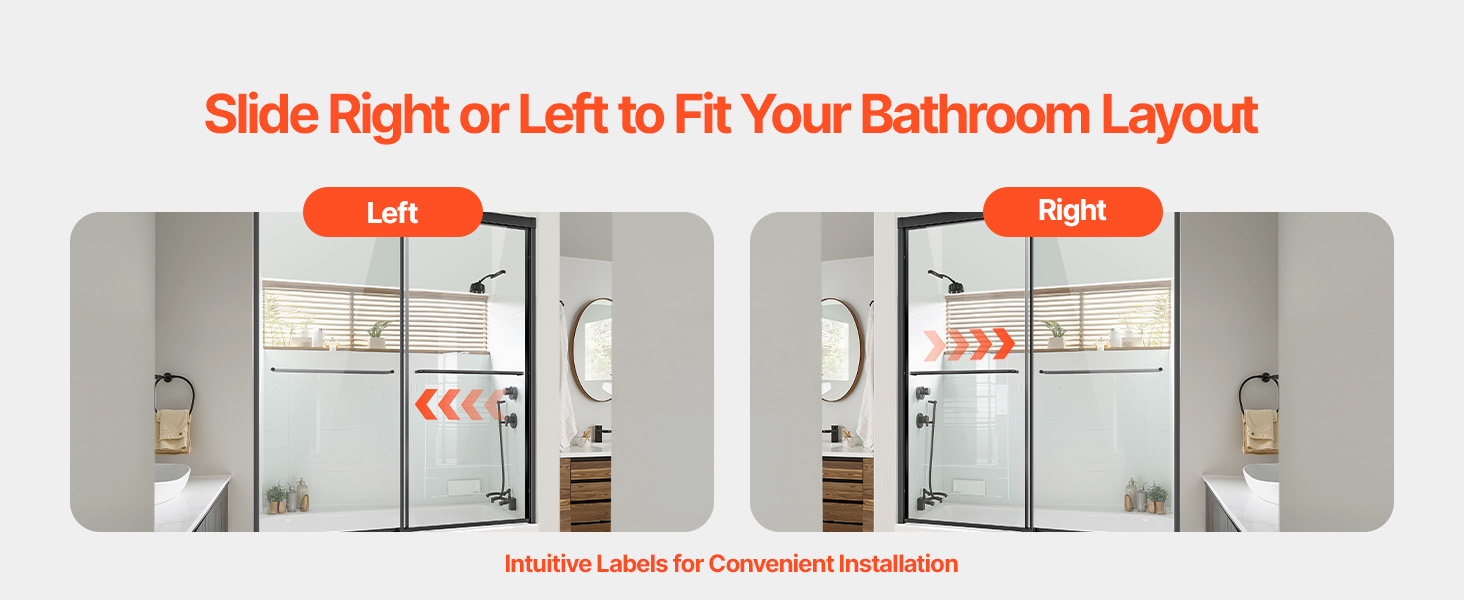 ELEGANT 58.5-60 In. W X 57 3/8 In. H Bypass Sliding Bathtub Glass Doors, Semi-Frameless Shower Door With 1/4 In. Clear Tempered Glass, Brushed Nickel Finish