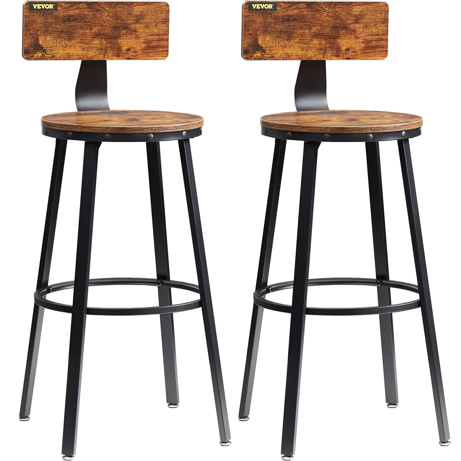 Taburetes de bar modernos con respaldo, juego de 1 taburetes de bar de  altura de mostrador para cocina, sillas para barra de cocina, silla de bar  de