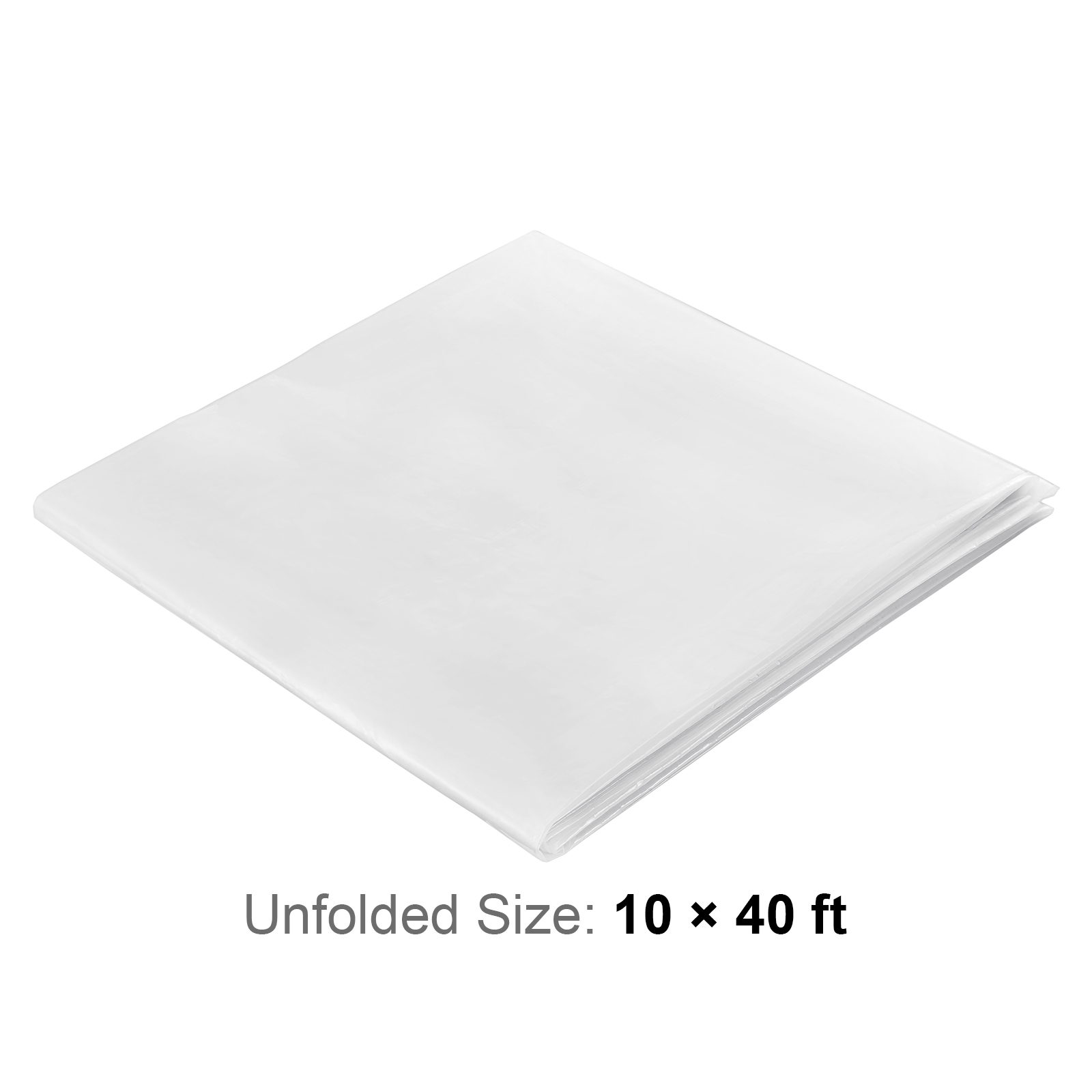 4-Year 6 Mil IRAC Greenhouse Plastic Film - 40 Feet Wide, Choose Your Length