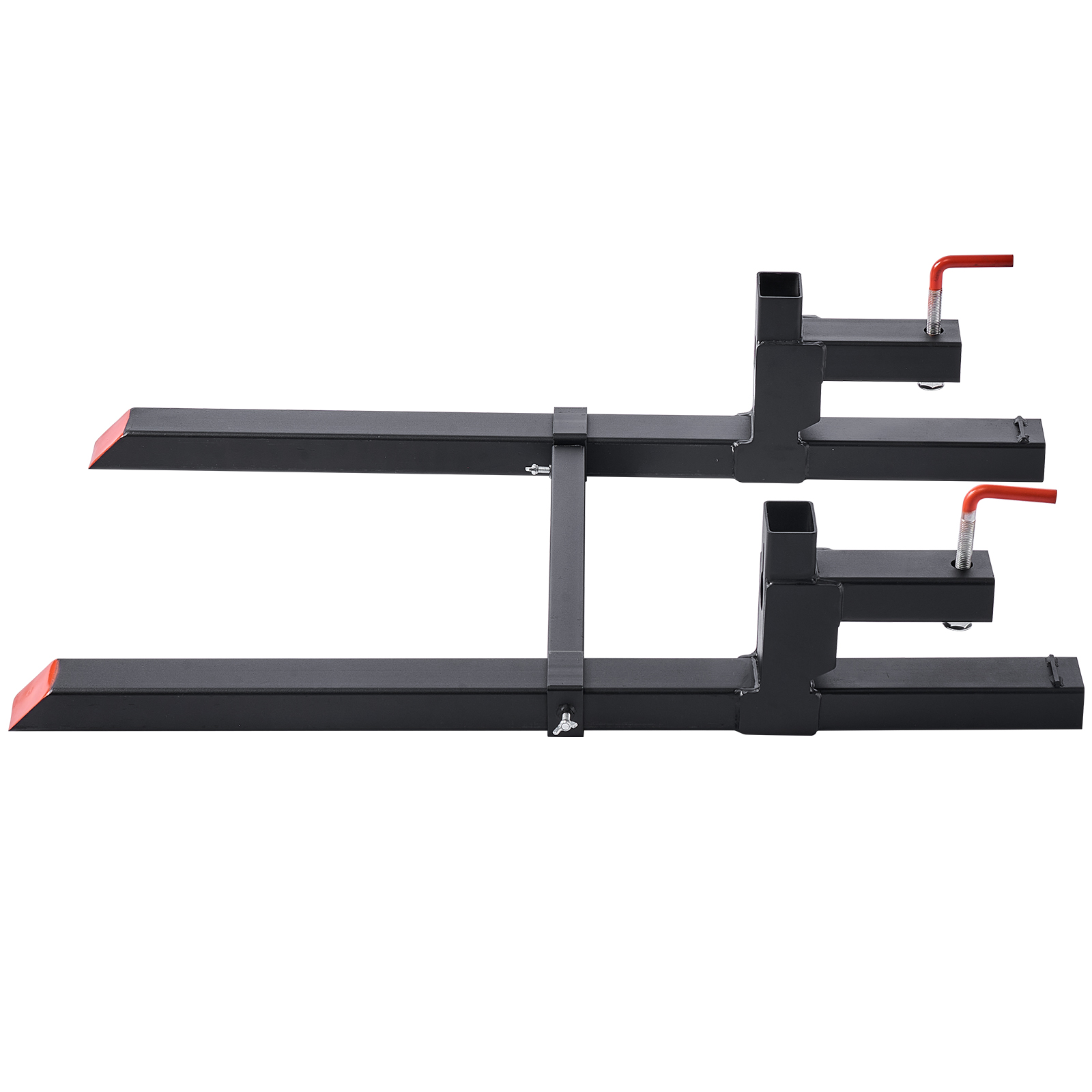 Uimoso 2000/4000 lbs Clamp on Pallet Forks for Tractors 43"/60" bucket forks