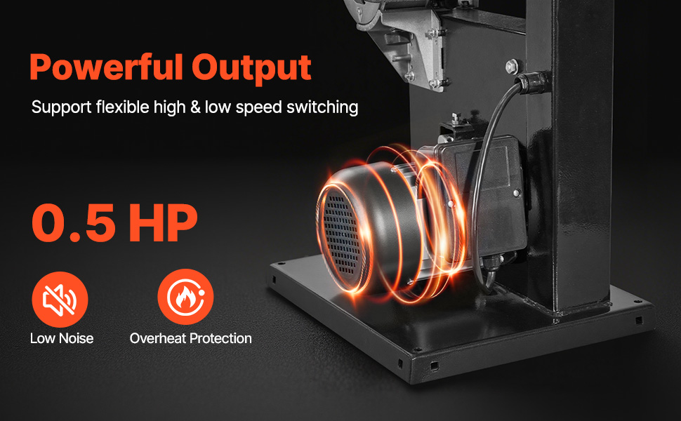 Bandsäge Holz 254 mm Tischbandsäge 373 W 2-Gang Gusseisentisch LED Gehrungsanschlag Band Saw A100 2.2 Pt