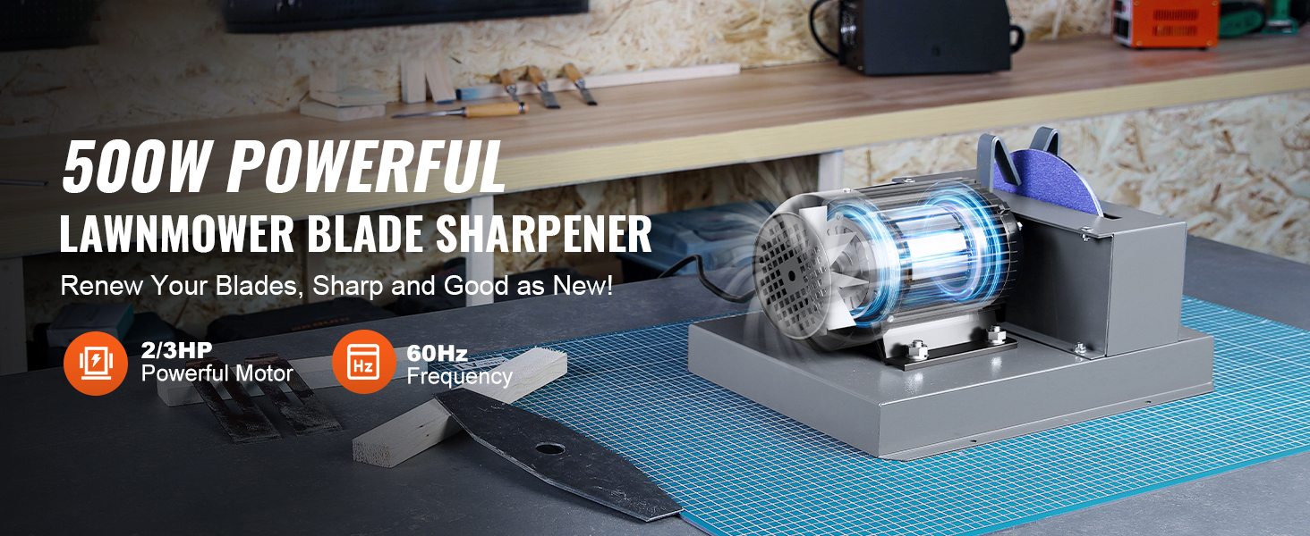 Sharpening Lawn Mower Blades With Bench Grinder Vevor Lawn Mower