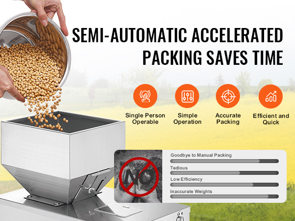 10-1200g Poeder Deeltjes Vulmachine Grote Autoweighing Poeder Vulling 220V | NL