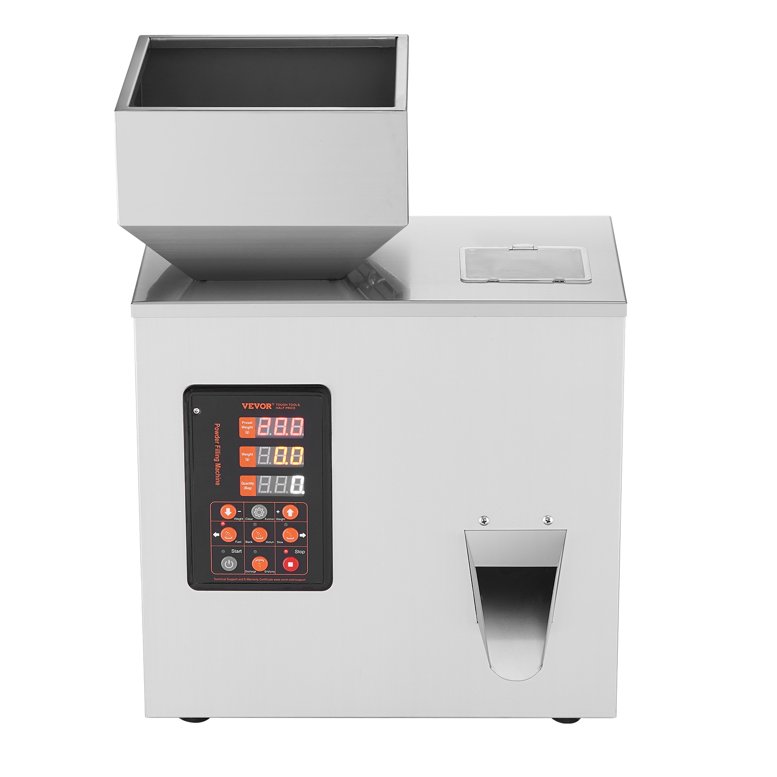 VEVOR Automatic Particle Packing Weighing & Filling Machine 10-1000/1-100g Tea - Picture 23 of 26