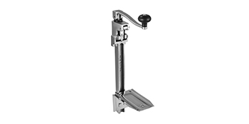 Manual Can Opener, Desktop Mounted Small Screw In Base Heavy Duty Mandrel Can  Opener Iron With Screws For Restaurants 