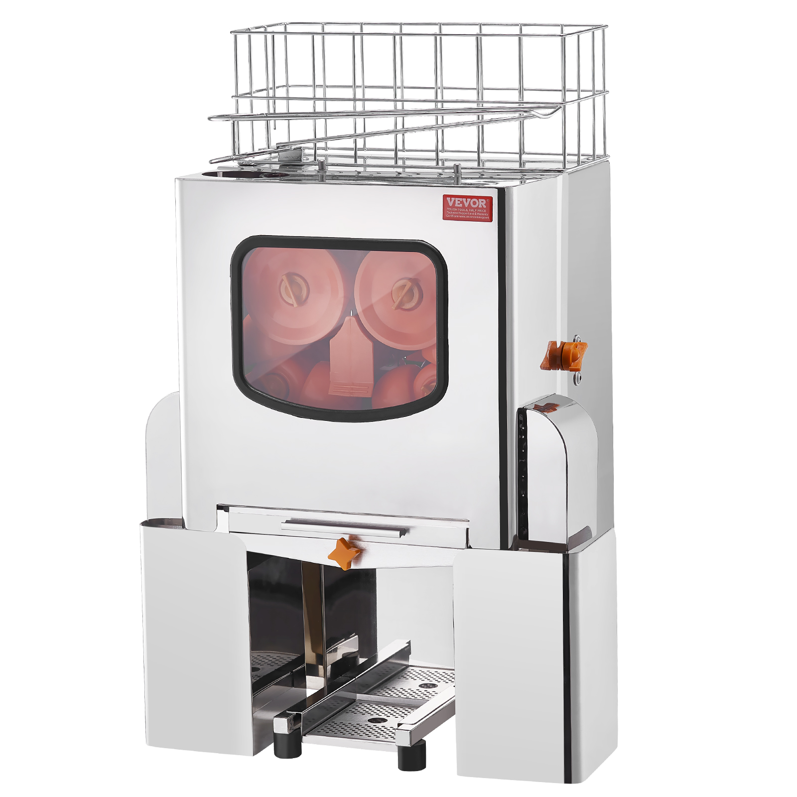 VEVOR Commercial Orange Juicer Machine 120W Juice Squeezer Extractor Filter Box - Picture 48 of 62