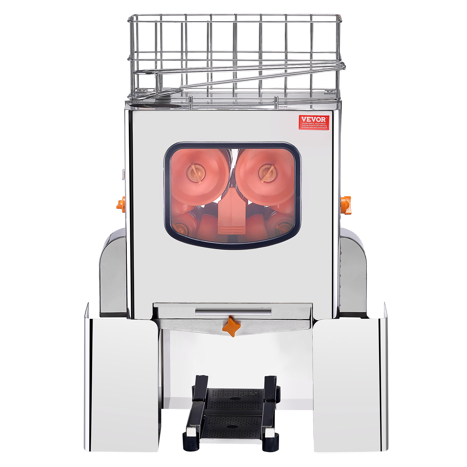 VEVOR Commercial Orange Juicer Machine 120W Juice Squeezer Extractor Filter Box - Picture 49 of 62