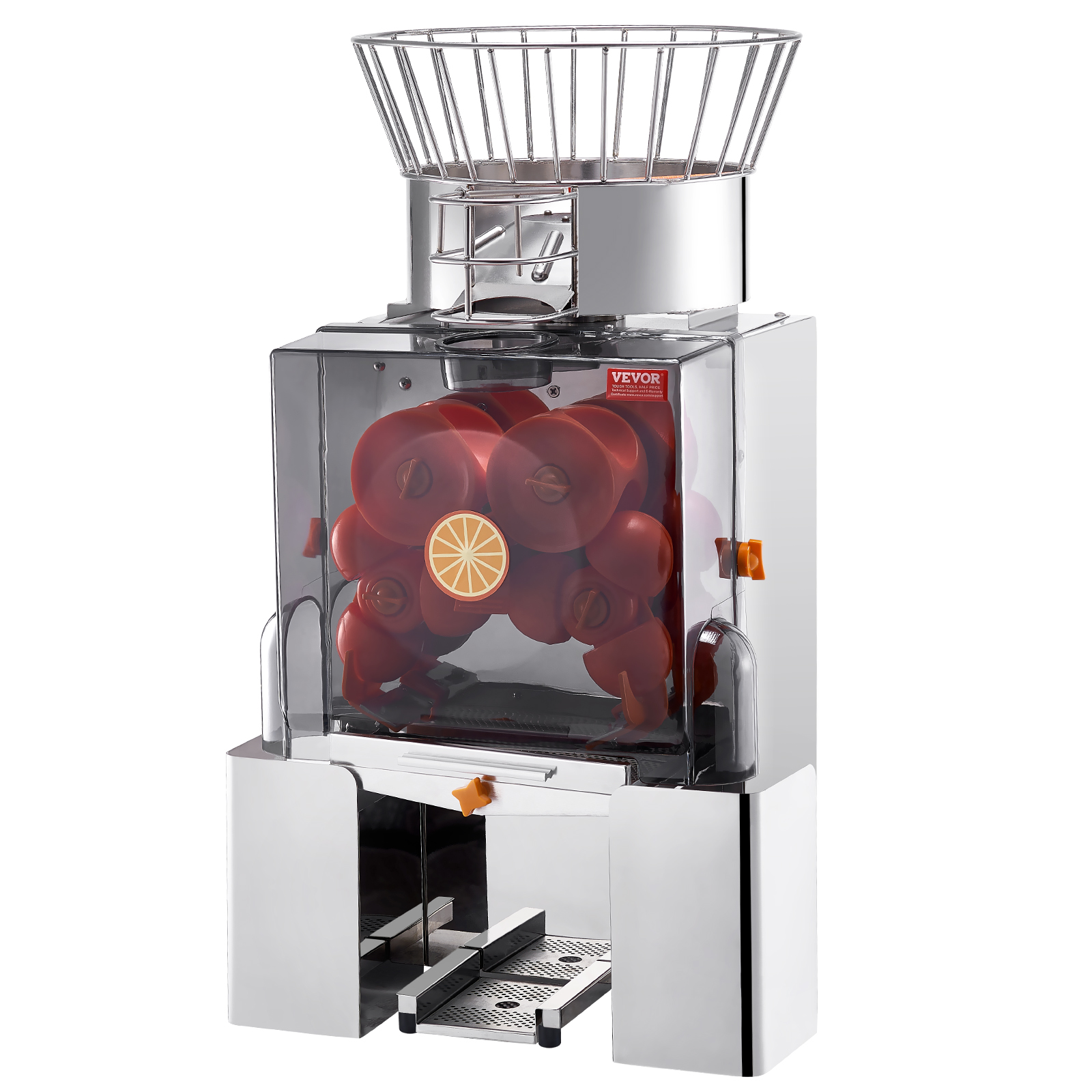 VEVOR Commercial Orange Juicer Machine 120W Juice Squeezer Extractor Filter Box - Picture 36 of 62