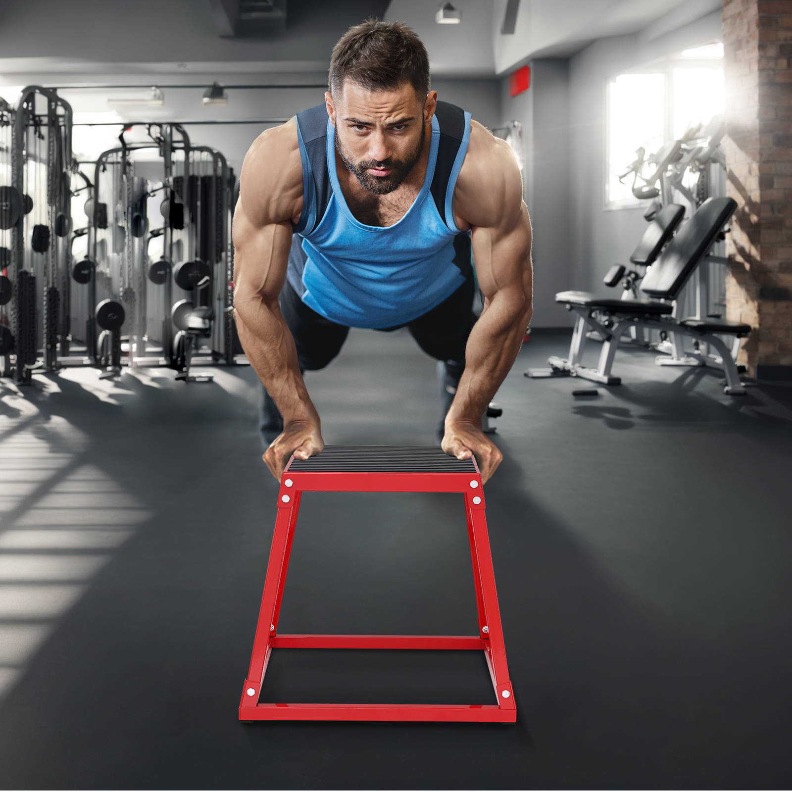 Kowaku Boîte De Saut Pliométrique Réglable En Hauteur