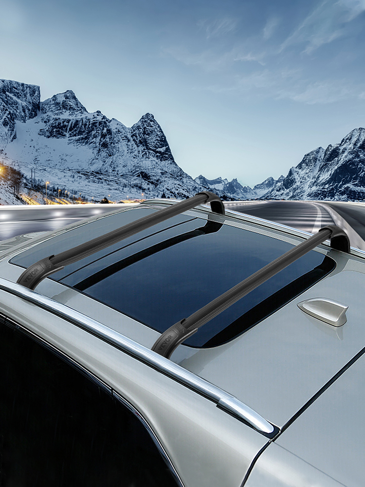 For 2015-20 GMC Yukon XL Chevy Tahoe Suburban Roof Rack Cross Bars Cargo Carrier 