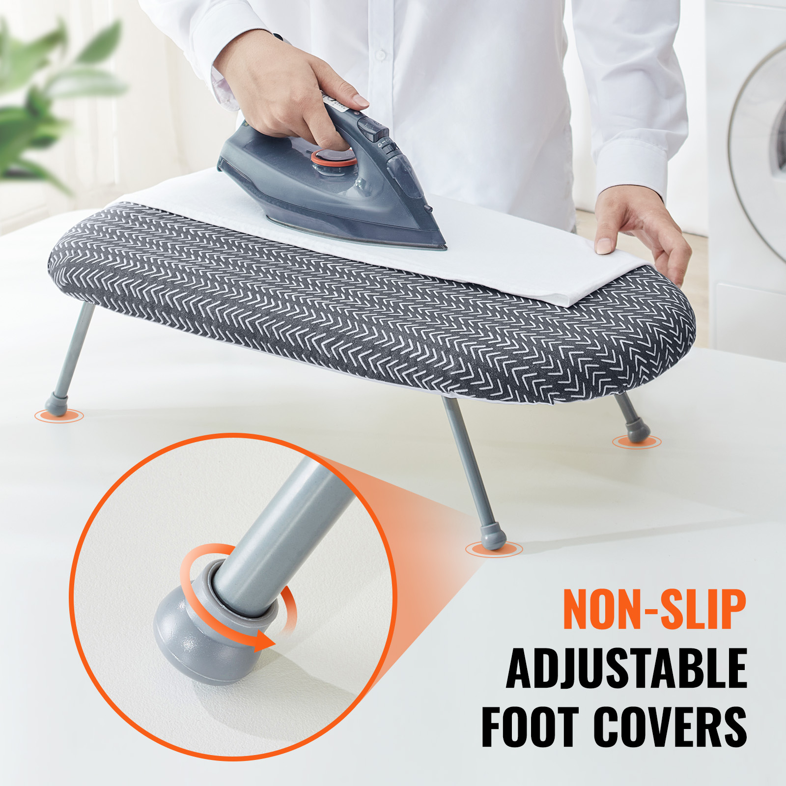Ironing Board Large/Small Ironing Surface Thickened 4/3 Layers Iron Board - Picture 30 of 38