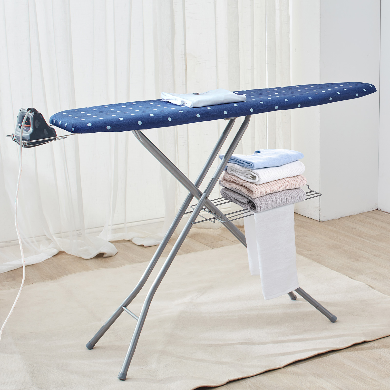 Ironing Board Large/Small Ironing Surface Thickened 4/3 Layers Iron Board - Picture 22 of 38