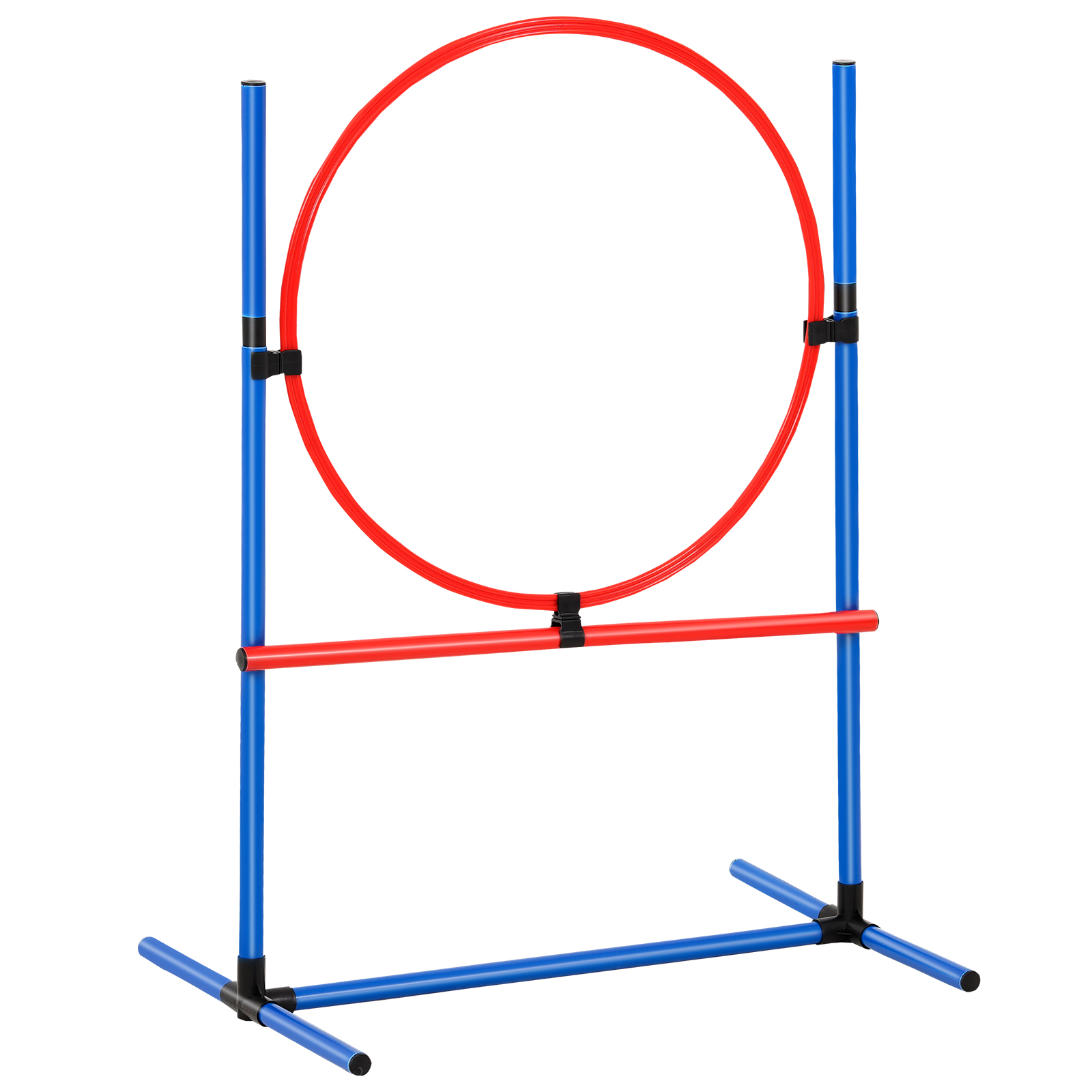 VEVOR Dog Agility Training Equipment w/ Hurdles Cone/Tunnel / Jump/Tunnels Ring - Picture 24 of 98