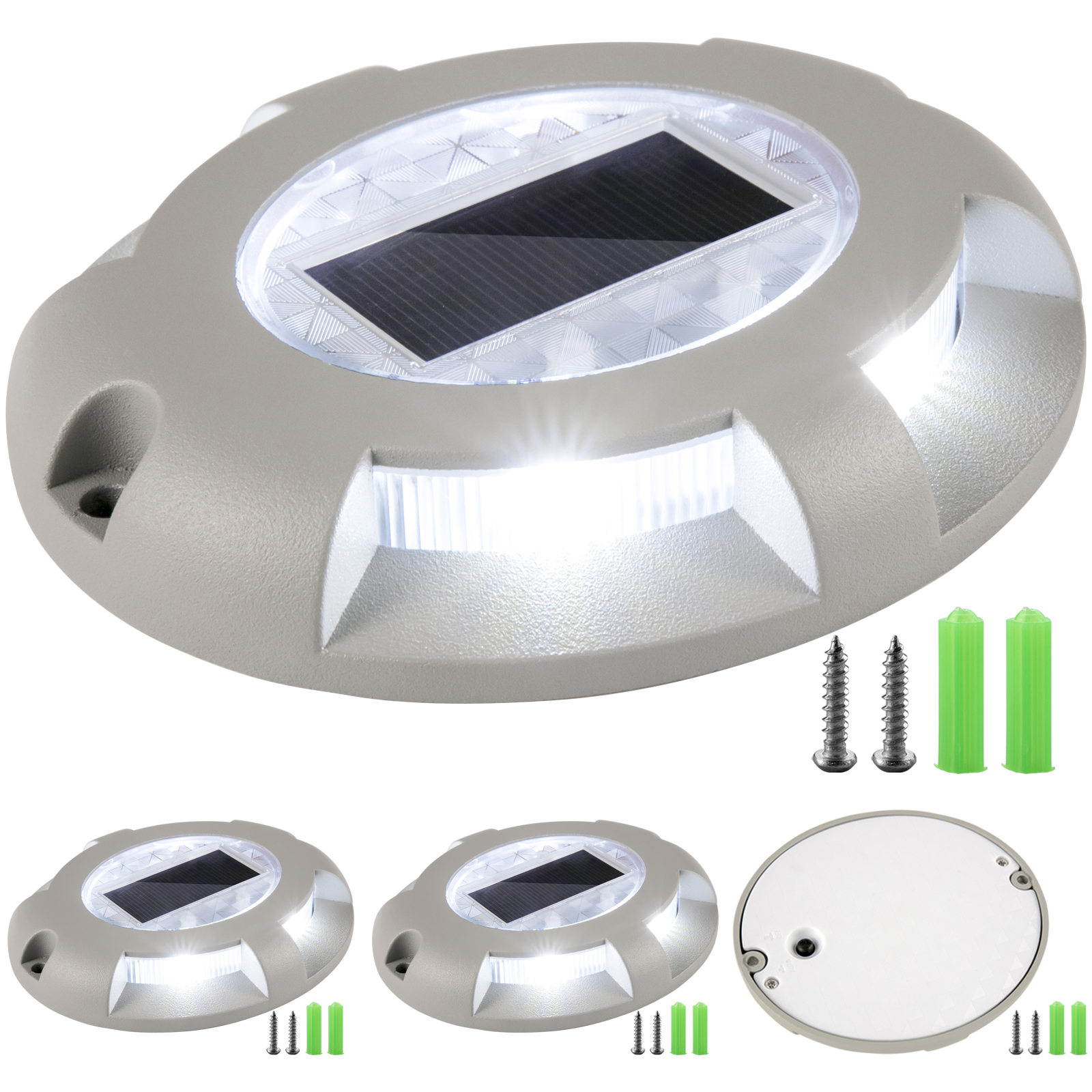 Solar Deck Lights Driveway Lights Solar Deck Light Led 4 Pack for