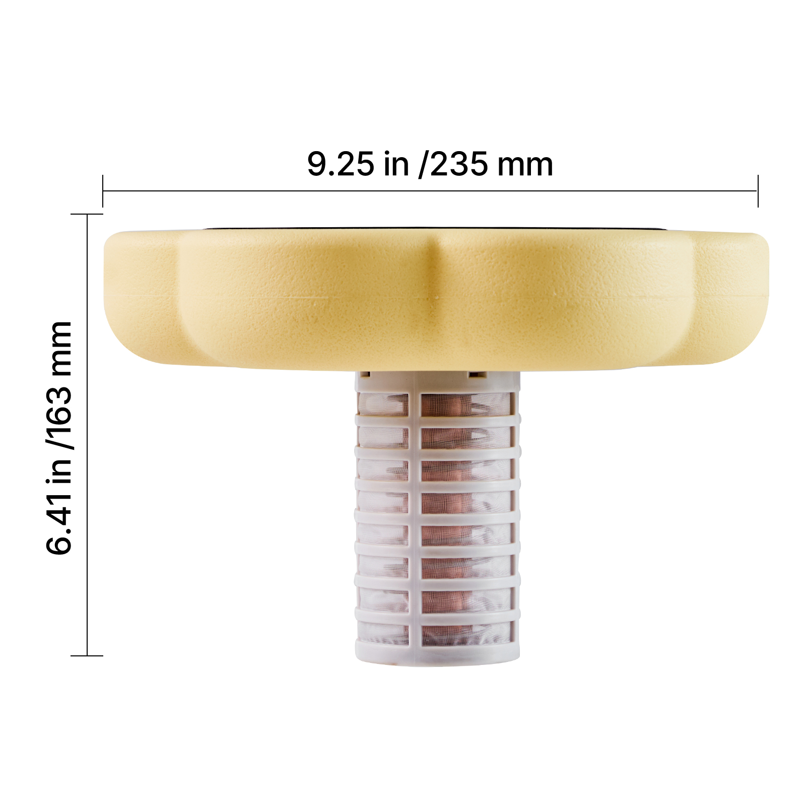 Uimoso Solar Pool Ionizer Petal/Hexagon/Round Design Pools Up to 35000/45000 Gal
