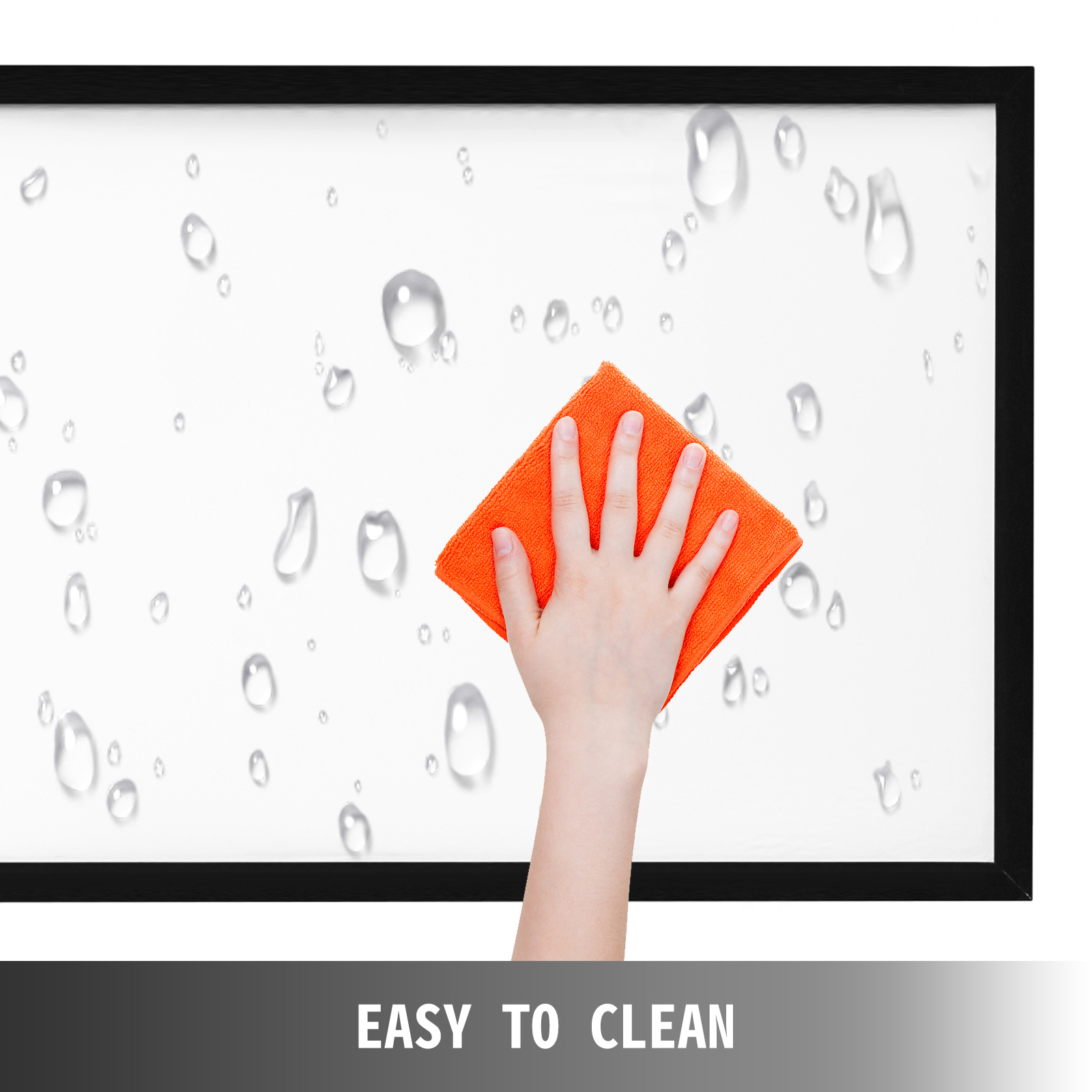 VEVOR 100"-155" Projector Screen 16:9 HD 4K Home Theatre 3D Aluminum & PVC - Picture 66 of 132