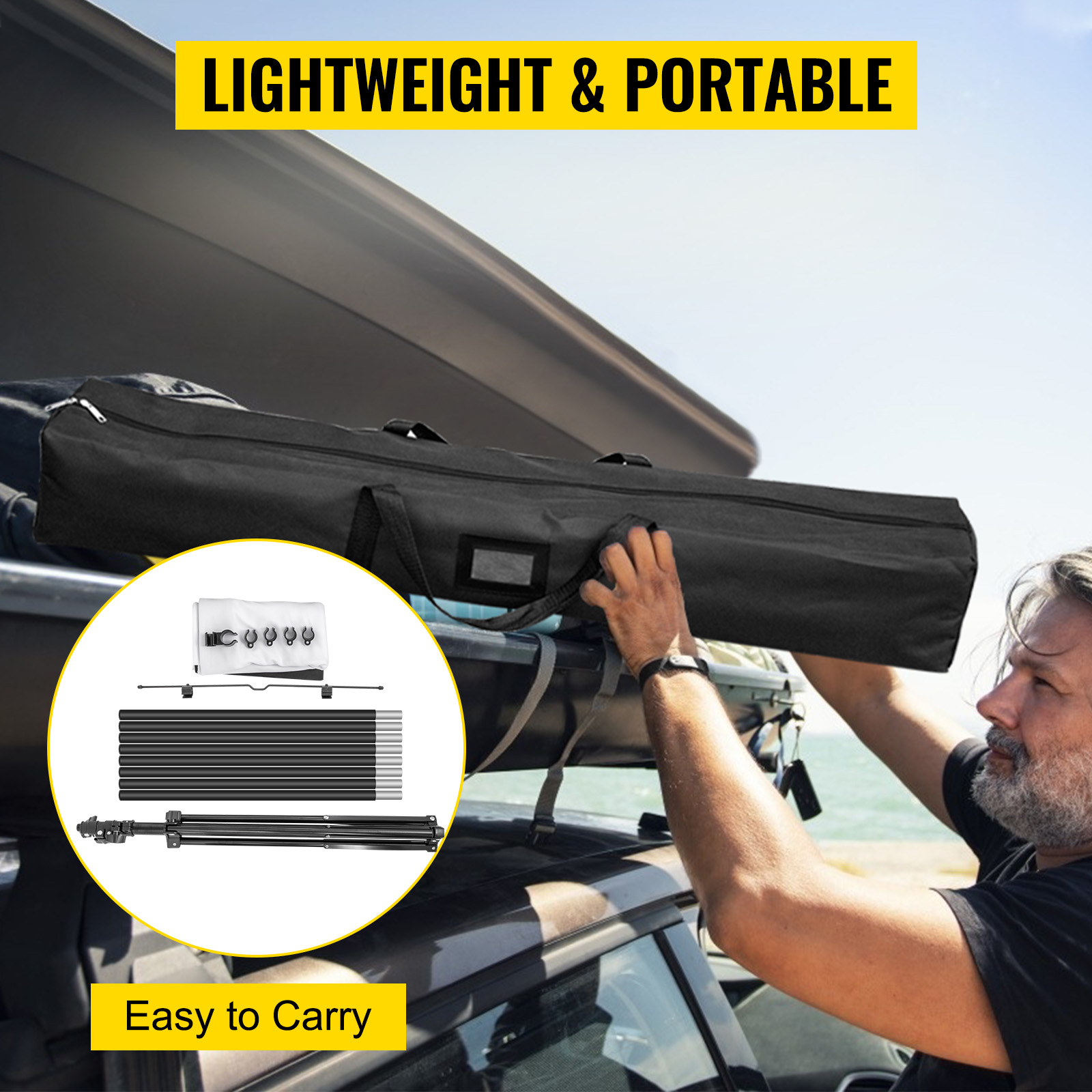 Tripod Projector Screen with Stand 60"/70"/80"/90"/100"/110" 4K HD 16:9 - Picture 32 of 72