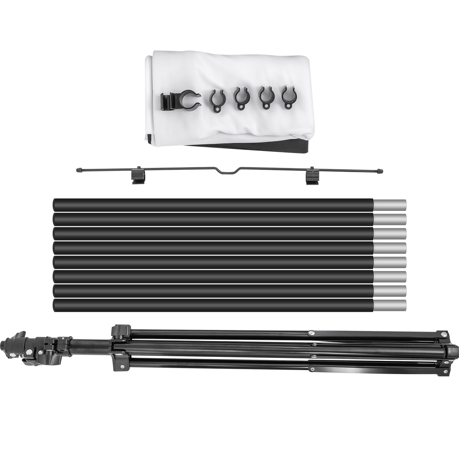 Tripod Projector Screen with Stand 60"/70"/80"/90"/100"/110" 4K HD 16:9 - Picture 38 of 72