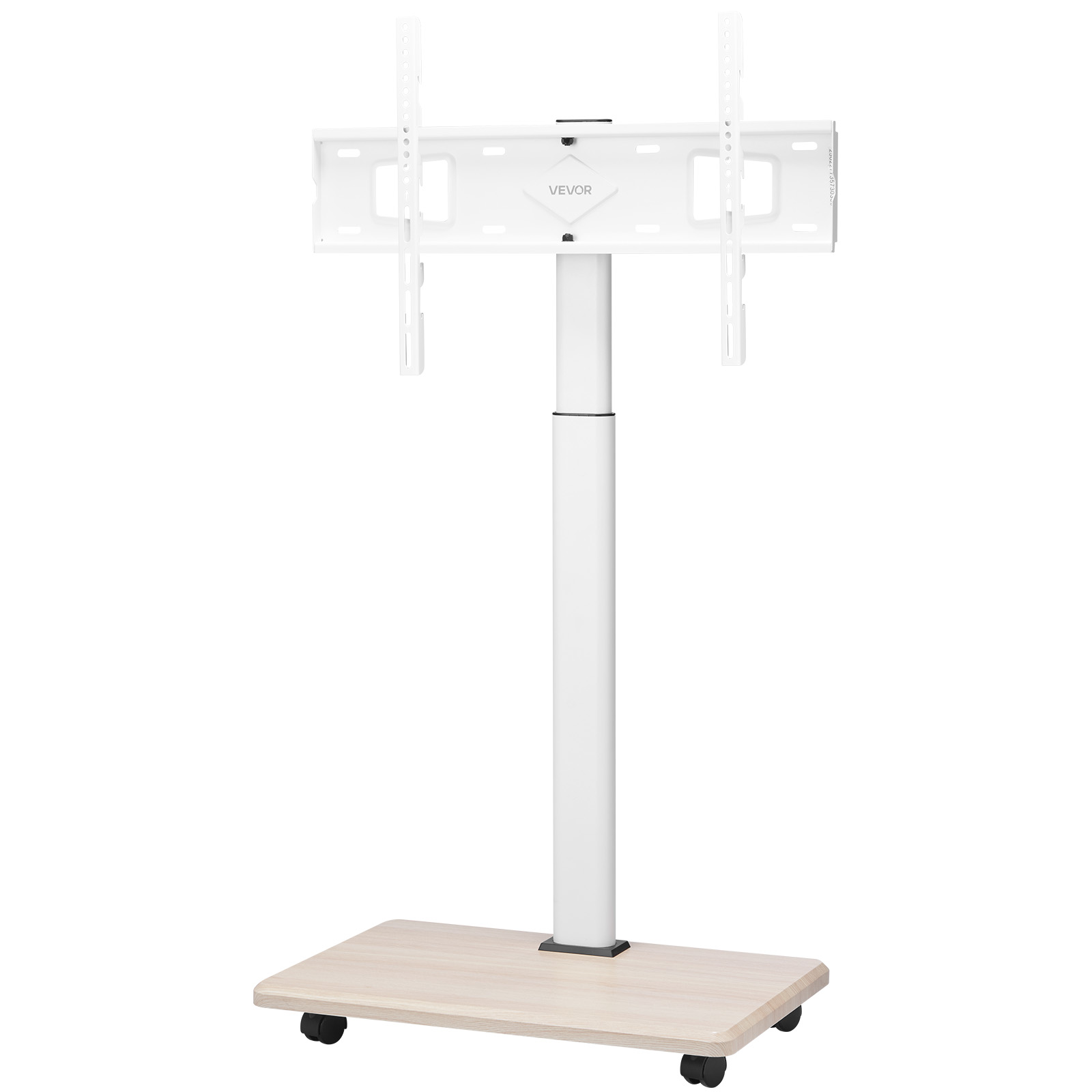 Rolling TV Stand Mobile TV Cart Holds Up to 44-205 lbs for 17-100 Inch Screens - Picture 53 of 115