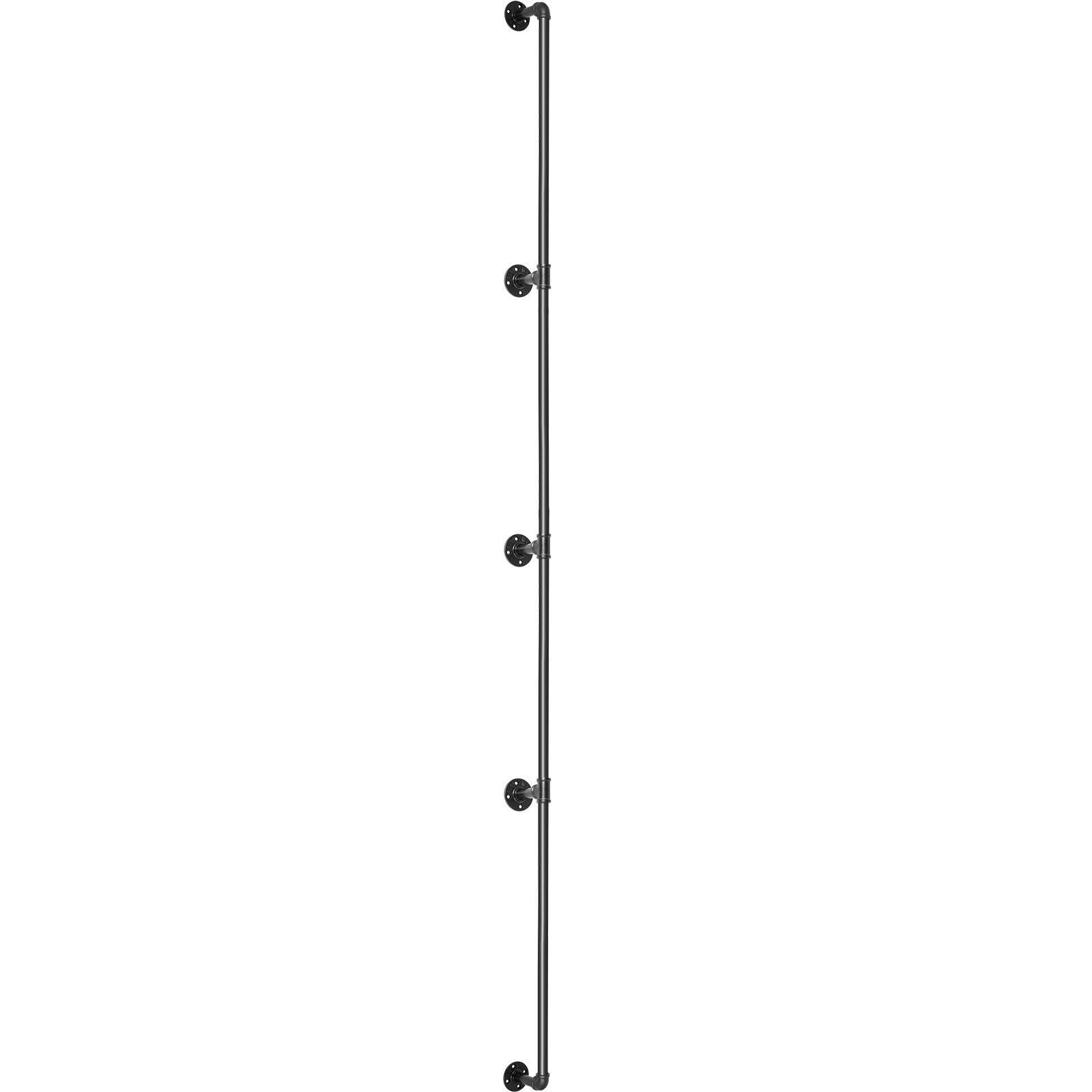 Pipe Stair Handrail Staircase Handrail 2-13 FT Carbon Steel for Wall Mount - Picture 114 of 126