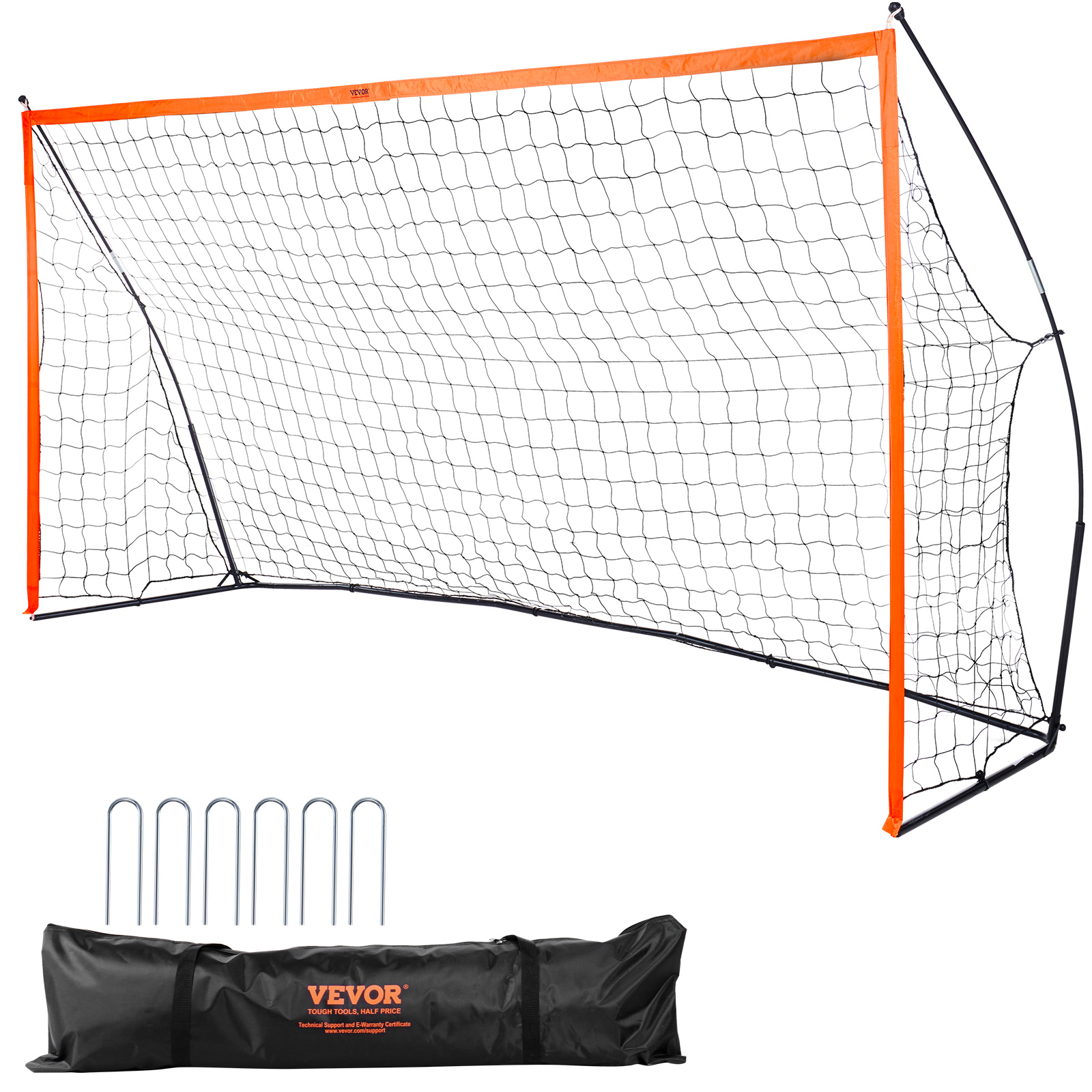 4x3/6.5x3.25/12.4x6.4/12x6 ft Portable Soccer Goal Pop Up Kids 2/1 Pack ...