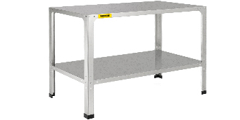 Potting Bench,Steel Table,46 x 20 x 32 in