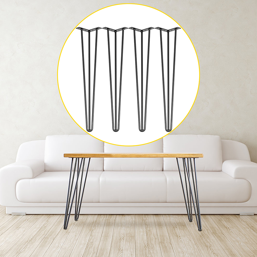 Gambe Tavolo A Forcina VEVOR - 4 Pezzi 710mm - Acciaio Portata 408kg - Regolabili Per Scrivanie - Foto 10