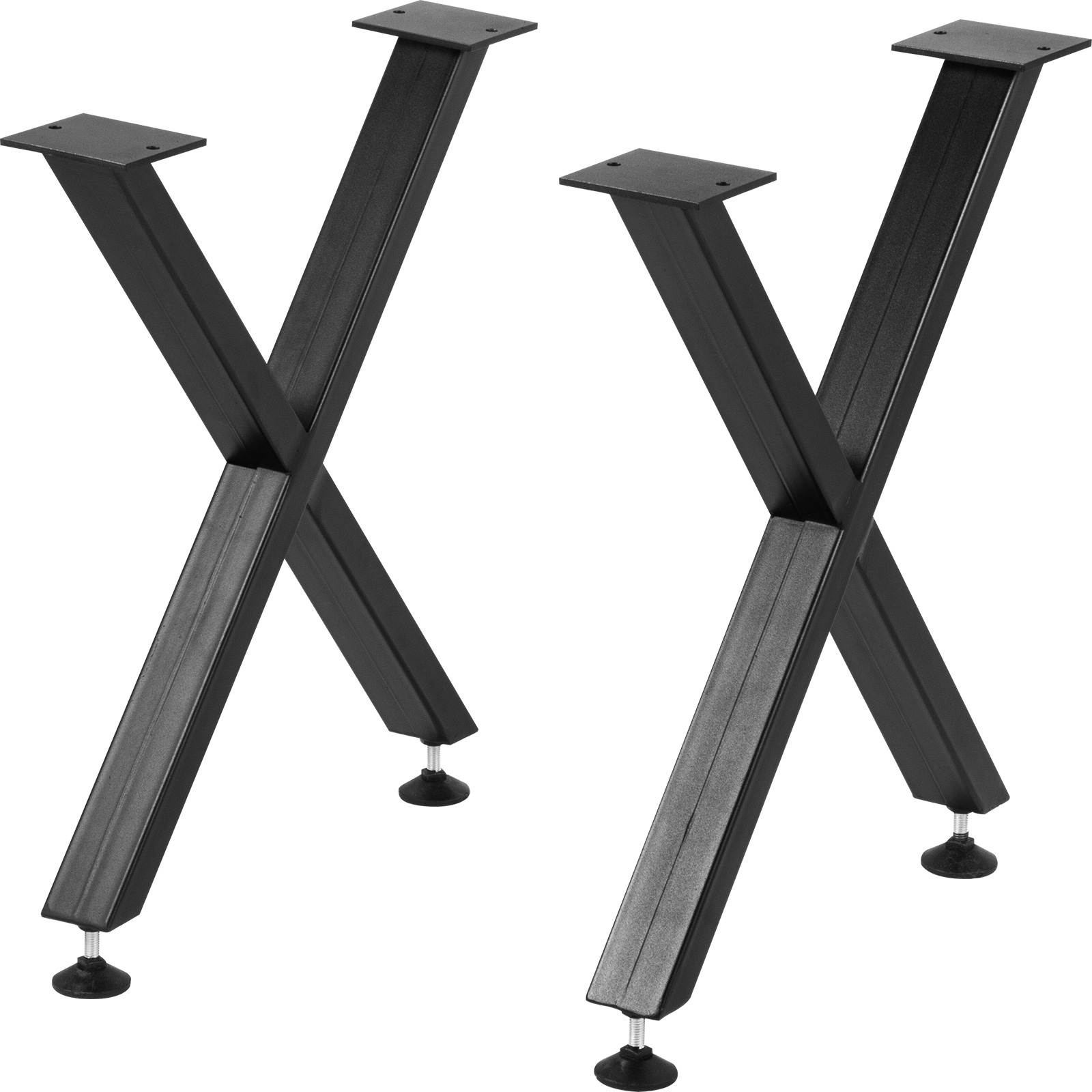 VEVOR VEVOR Metal Table Legs 48.4cm 2 PCS Furniture Legs for Bench