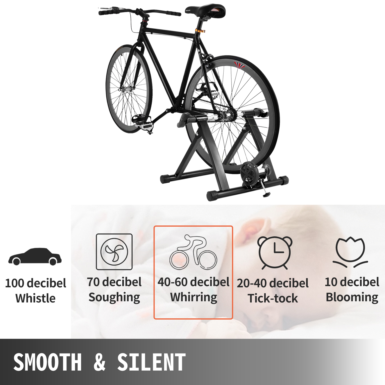 Details about   Child Bike Trainer Stand Magnetic Bicycle Stationary Stand For Indoor Exercise 